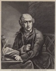 Porträt von David Garrick